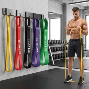 Assisted Pull-Up Loop Band Training Set with Rope OEM
