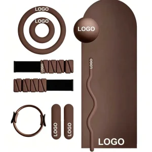 Athletics Kit with Iron Barbell, Cuff Weights, and Weighted Sandbag Combo