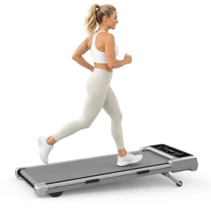 Auto-Incline Walking Pad Under-Desk Treadmill 15-Level Incline 3.5HP Quiet Motor Home Fitness