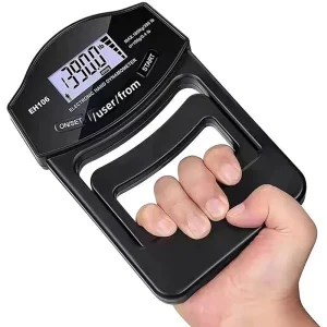 Automatic Battery-Powered ABS Hand Gripper Dynamometer with Digital Precision Display