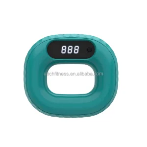 Automatic Counting Silicone Hand Grip Trainer with LED Display, Non-Slip Handle for Muscle Relaxation and Rehabilitation