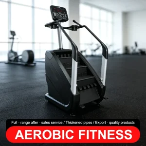 Automatic Electric Stepmill Stair Climber with Aluminum Alloy Construction for Commercial Use