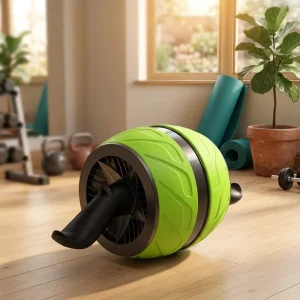 Automatic Rebound Ab Wheel Roller with Adjustable Design for Core Training Home Gym