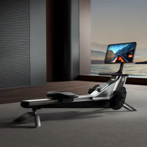 Aviation Aluminum Air Rowing Machine with App Electromagnetic Control System
