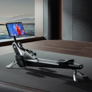 Aviation Aluminum Air Rowing Machine with App Electromagnetic Control System