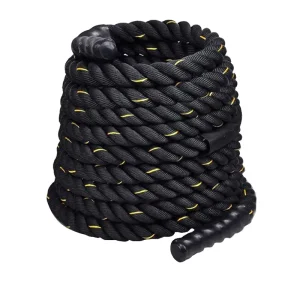 BLD Battle Ropes for Physical Fitness Training Soft Tensile Restiant Synthetic Fibers Improve Speed Explosive Power