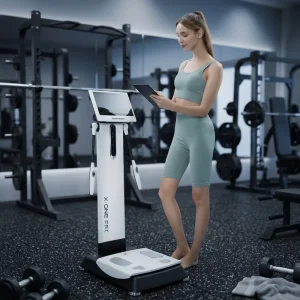 BMI Measurement 3D Body Composition Analyzer Full Body Massager AI Gym Machine
