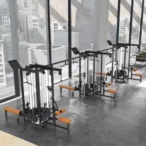 BQ74 Commercial Fitness Exercise Machine with 12-Station Multi-Function Strength Training Equipment for Gyms