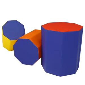 Baby Multifunctional Soft Foam Gymnastics Tumble Track with PVC Handle