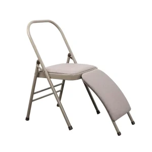 Backless Metal Folding Yoga Chair for Pilates