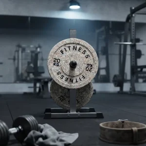 Barbell Pad with Rubber Buffer for Weightlifting