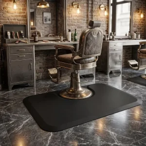 Barbershop Mat Pad PU High-Rebound Supportive Anti-Fatigue Salon Mat