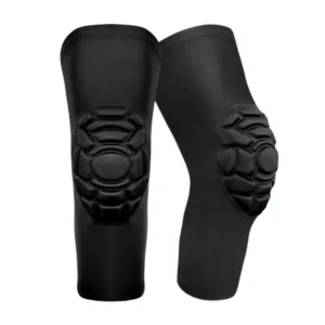 Basketball Leg Compression Sleeve with Knee and Elbow Support Pads