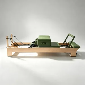 Beech Wood Pilates Reformer W15B for Home and Studio