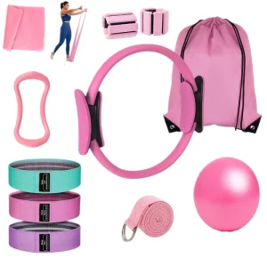 Beginner Core Strength Pilates Kit for Home Workouts