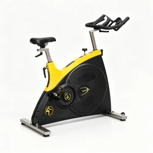 Belt Driven Spinning Bike Heavy Duty Indoor Cycling Stationary Cycle for Fitness Club Home Aerobic Cardio Workout