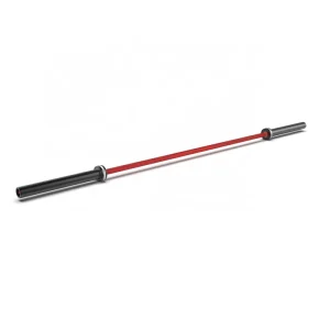 Black 7ft Weightlifting Barbell Bar for Home and Commercial Gym Use