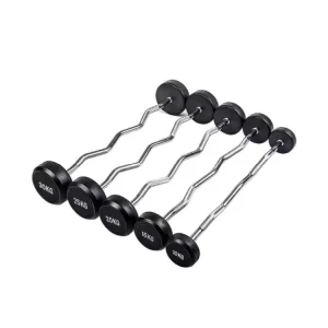 Black Adjustable Dumbbells, 10kg and 50kg