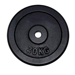 Black Cast Iron Weight Plates, Various Sizes