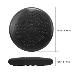 Black Exercise Balance Cushion