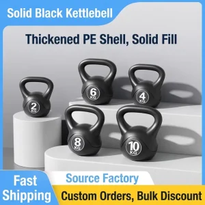 Black Kettlebell for Strength Training and Competition