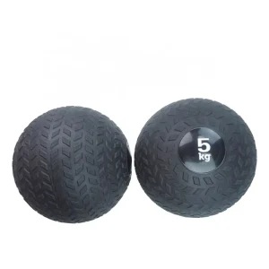 Black No slip PVC Slam Ball Fitness Ball Sand Exercise Balls with Sand