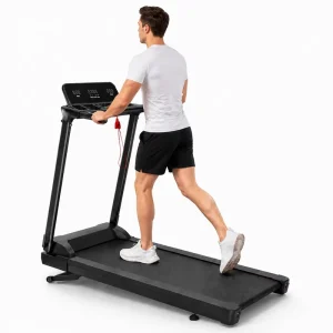 Black Treadmill 1-15 Level Auto Incline 2.5HP Quiet Motor 150KG Capacity