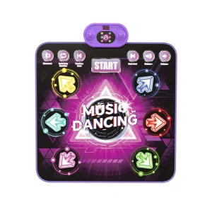 Bluetooth Smart Dance Mat Kids Electronic Light-Up Dancing Mat