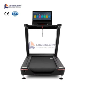 Body Shaping Cardio Commercial Electrical Running Machine Smart Screen Treadmill for Fitness Club