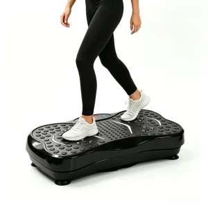 Body Vibration Exercise Machine with Music, Remote Control, and 120 kg Max Load, ETG008