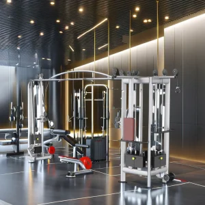 Body Workout Functional Trainer Multi Station Fitness Gym Equipment Crossover Cable Jungle for Sales