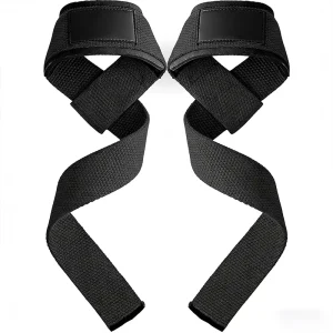 Bodybuilding Weight Lifting Straps with Grip for Gym and CrossFit