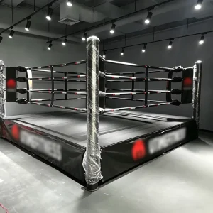 Boxing Ring 4x4m 5x5m 6x6m for MMA Muay Thai Sanda Training and Competition