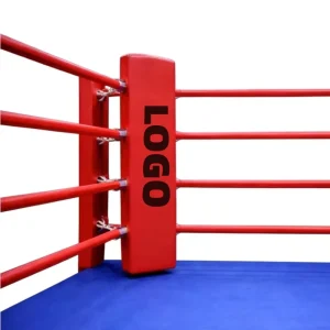 Boxing Ring Backrest with Protection Foam and PVC Leather for Sanda, Kickboxing, Muay Thai, and MMA