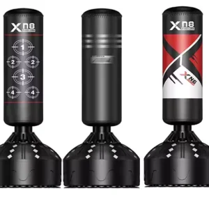 Boxing Sanda Vertical Home Adult & Kids Taekwondo Standing Heavy Punching Bag PU Material Customized Size Filled with Sand/Water