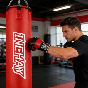 Boxing Sandbag PU Material Sand Filled Heavy Duty Suspension Equipment for MMA Training