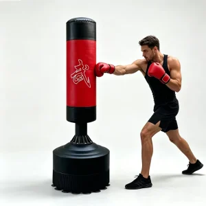 Boxing Training Punching Bag Sandbag 50*50*175cm for Home Use