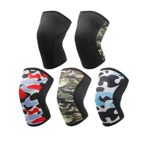 Breathable 7mm Neoprene Knee Brace for Powerlifting and Weightlifting