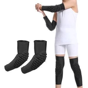 Breathable High-Elastic Children’s Sports Knee and Arm Pads for Basketball Football