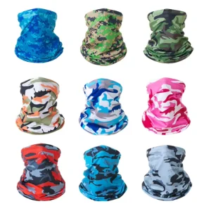 Breathable Ice Sun Protection Neck Gaiter, Multi-Functional Face Scarf for Cycling, Fishing, and Running