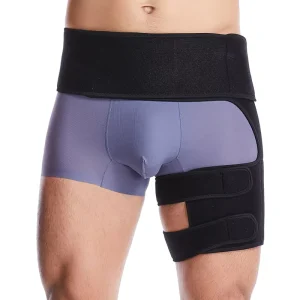 Breathable Neoprene Waist Protector, Groin and Hip Belt for Sports Leggings