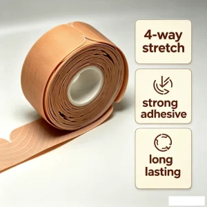 Breathable Nylon Anti-Blister Sports Tape for Running, Hiking and Rucking