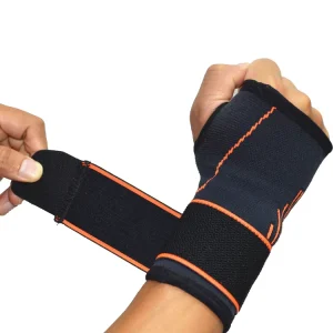 Breathable Nylon/Plastic Unisex Adjustable Wrist Support Wraps for Tennis