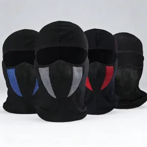 Breathable Polyester Balaclava Motorcycle Full Face Mask for Ski Cycling Motocross Unisex