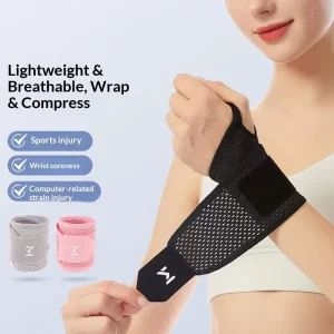 Breathable Thin Wrist Brace, Unisex, Badminton and Fitness Training, Injury Protection, Tendon Sheath Support