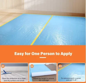 Breathable Waterproof Laminated Protective Flooring