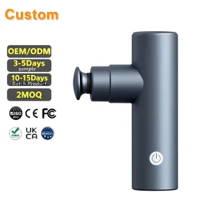 Brushless Motor Mini Percussion Massage Gun, 4-Speed, 1600-3200 RPM, Quiet, 2000mAh Wireless