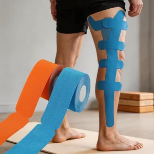 Bulk Discount Color Roll Kinesiology Tape Waterproof Sport Hypoallergenic Muscle Tape Hamstring 5m
