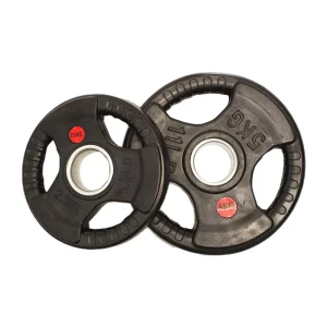 Bumper Weight Plate Gym Fitness Accessory Cast Iron Rubber Coated Weight Plates