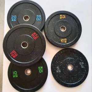 Bumper Weight Plates Cast Iron Disc Dumbbell Home Gym Rubber Weight Lifting Plates